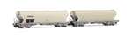 Arnold HN9757 TT Gauge DB NACCO Silo Wagon Set (2)