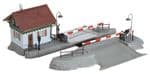 Faller 120174 HO Gauge Level Crossing with Gatekeepers House and Motor Kit