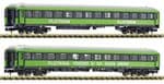 Fleischmann 6260085 N Gauge Flixtrain Bmmz/Bmmbz Coach Set 1 (2) VI
