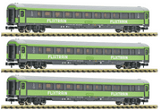 Fleischmann 6260086 N Gauge Flixtrain Bpmmbz/Bpmmz Coach Set 2 (3) VI
