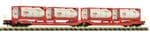 Fleischmann 6660054 N Gauge T3000e ÖBB RCW Pocket Wagon with TWS Tanktainers