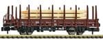 Fleischmann 6660059 N Gauge DB Ks Stake Wagon with Timber Load