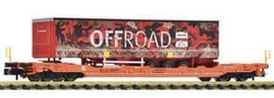 Fleischmann 6660084 N Gauge Wascosa T5 Pocket Wagon with TXL OFFROAD Trailer