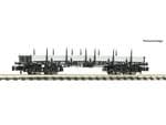 Fleischmann 6660109 N Gauge DB Remms Bogie Stake Wagon w/Metals Load IV