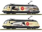 Fleischmann 731369 N Gauge SBB Re460 019-3 175yr Swiss Rail Electric Locomotive - DCC Sound