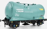 Heljan 1090 O Gauge PCA Tank Wagon TRL10530 Albright & Wilson Green (Tiger)