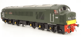 Heljan 45102 OO Gauge Class 45 D63 Royal Inniskliling Fusilir BR Green