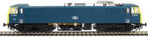 Heljan 8654 OO Gauge Class 86 BR Rail blue E3156 BR logo and FYE