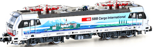 Hobbytrain (by Lemke) H30177 N Gauge SBB Cargo BR193 139 Monte Rosa Electric Locomotive VI