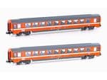 Hobbytrain H25501 N Gauge SBB UIC Z1 Coach Set (2)