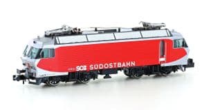 Hobbytrain H28406 N Gauge SOB Re 446 Electric Locomotive