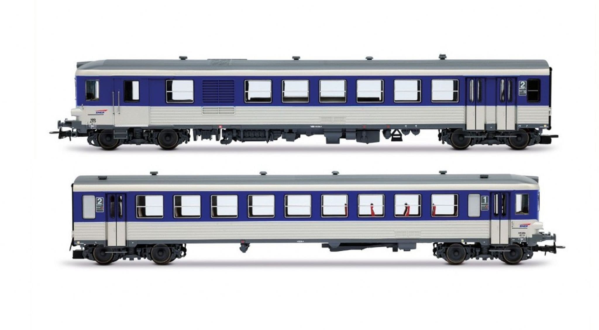 Jouef HJ2615 HO Gauge SNCF XBD 4717 XRABx 8714 Diesel Railcar
