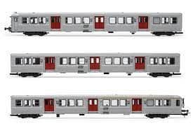 Jouef HJ4152 HO Gauge SNCF RIB 70 Coach Set (3)