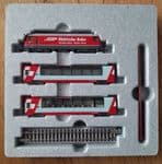 Kato 10-2026 N Gauge RhB Glacier Express Train Pack