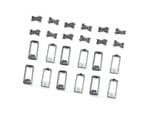 Kato 28-186 N Gauge Glacier Express Close Coupling Set