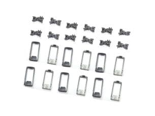 Kato 28-186 N Gauge Glacier Express Close Coupling Set