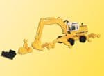 KIBRI 11264 HO Gauge LIEBHERR WHEELED EXCAVATOR