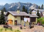 KIBRI 38809 HO Gauge "Palü in Grevasalvas" Mountain Cottage Kit