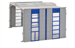 KIBRI 39251 HO Gauge Modern Warehouse Extension Kit