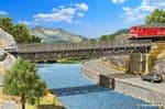 KIBRI 39707 HO Gauge Single Track Steel Girder Bridge Kit