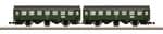 Märklin 87061-03 Z Gauge DB Umbauwagen 2nd Class Coach Set