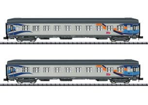 Minitrix 18211 N Gauge SNCF Croisière Express Coach Set (2)