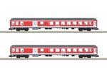 Minitrix 18258 N Gauge DBAG RE7 Murg Valley Recreation Express Coach Set (2) VI