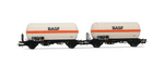 Rivarossi HR6618 HO Gauge DB BASF Zgs Gas Tanker Wagon Set (2)