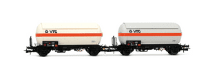Rivarossi HR6619 HO Gauge DB VTG Zgs Gas Tanker Wagon Set (2)