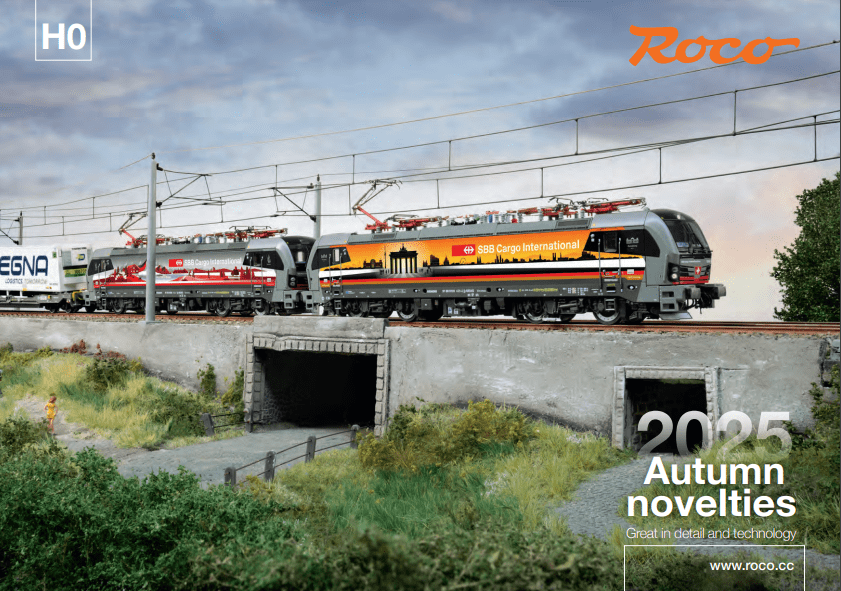 Roco 4100022 2025 Autumn New Items Leaflet English