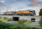 Roco 4100022 2025 Autumn New Items Leaflet (English)