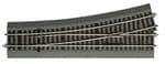 Roco 42532 HO Gauge Rocoline Ballasted (WR15) Left Hand Turnout 15 Degree (Unboxed/Split from Set)