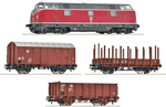 Roco 5110008-Split HO Gauge DB BR221 Diesel Freight Train IV (DCC-Fitted)