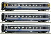 Roco 6200033 HO Gauge Cisalpino Apm/Bpm/Bpm Coach Set (3) V