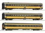 Roco 6200082 HO Gauge CD Regiojet Bmpvz/Bpwmz/Abmz Coach Set (3) VI