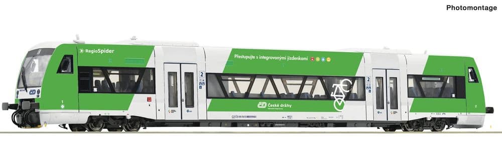 Roco 770 Roco 7700003 HO Gauge CD Rh841 205-8 Diesel Railcar