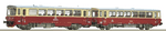 Roco 7700023 HO Gauge ZSSK Rh810 491-1 Diesel Railcar & Trailer V