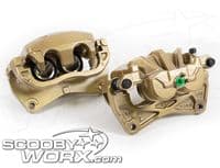 Subaru 2 Pot Front Reconditioned Calipers with stainless steel pistons
