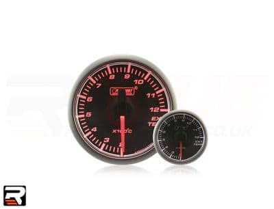 45mm Stepper Motor Clear/Amber Exhaust Temperature Gauge