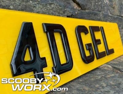 4D Gel Plates (standard car size)