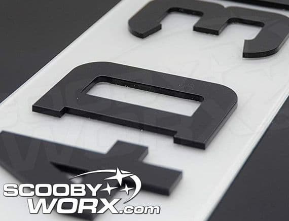 4D Plates (standard car size)