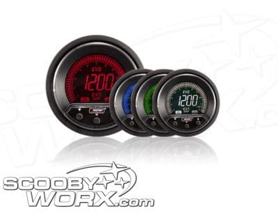 52mm Evo LCD Peak / Warning Exhaust Temp Gauge