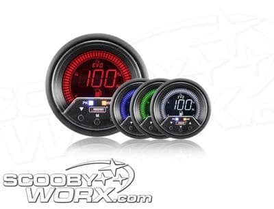 52mm Evo LCD Peak / Warning Fuel Level Gauge