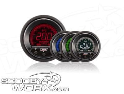 52mm Evo LCD Peak / Warning Wideband AFR Kit (With Output)