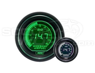 52mm Evo LCD Wideband AFR Kit (With Output) Green/White