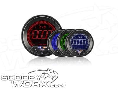 85mm Evo LCD Rev Counter (0-10,000Rpm) ***85MM***