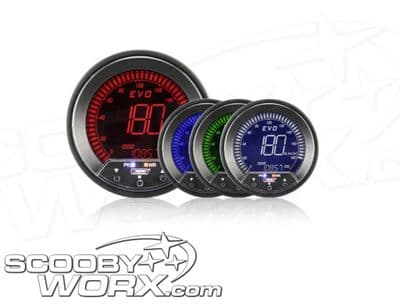 85mm Evo LCD Speedometer KMH / MPH ***85MM***