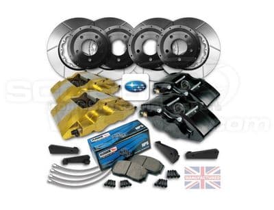Compbrake Subaru Impreza 17” Front & Rear Brake Kit Combo 5 x 100mm (CMB0419-COMBO)
