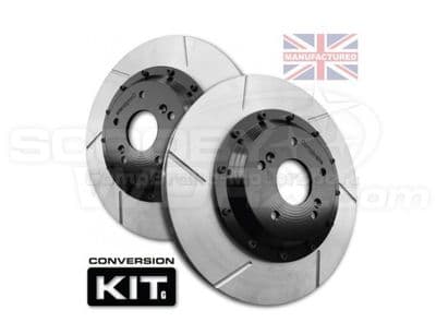 Compbrake Subaru Impreza 2-Piece 294 x 24mm Front Brake Disc Conversion Kit Bell/Rotor Combo - Pair