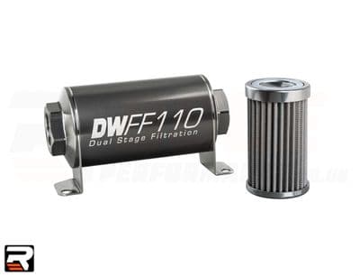 DW 10AN Female In-Line Fuel Filter Kit 40 Micron, 110mm